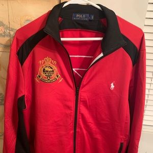 Polo by Ralph Lauren Red Zip up size L